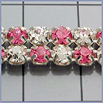 Rhinestone Banding with Colored Rhinestones